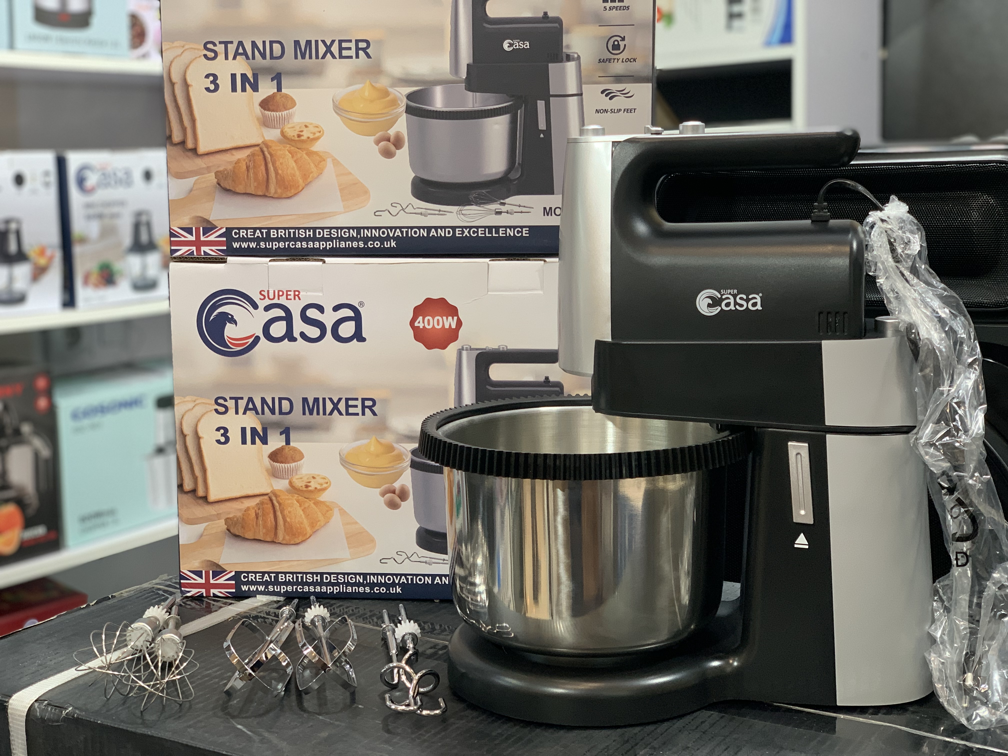 همزن کاسه دار سوپرکاسا مدلCa-260 چرخشی