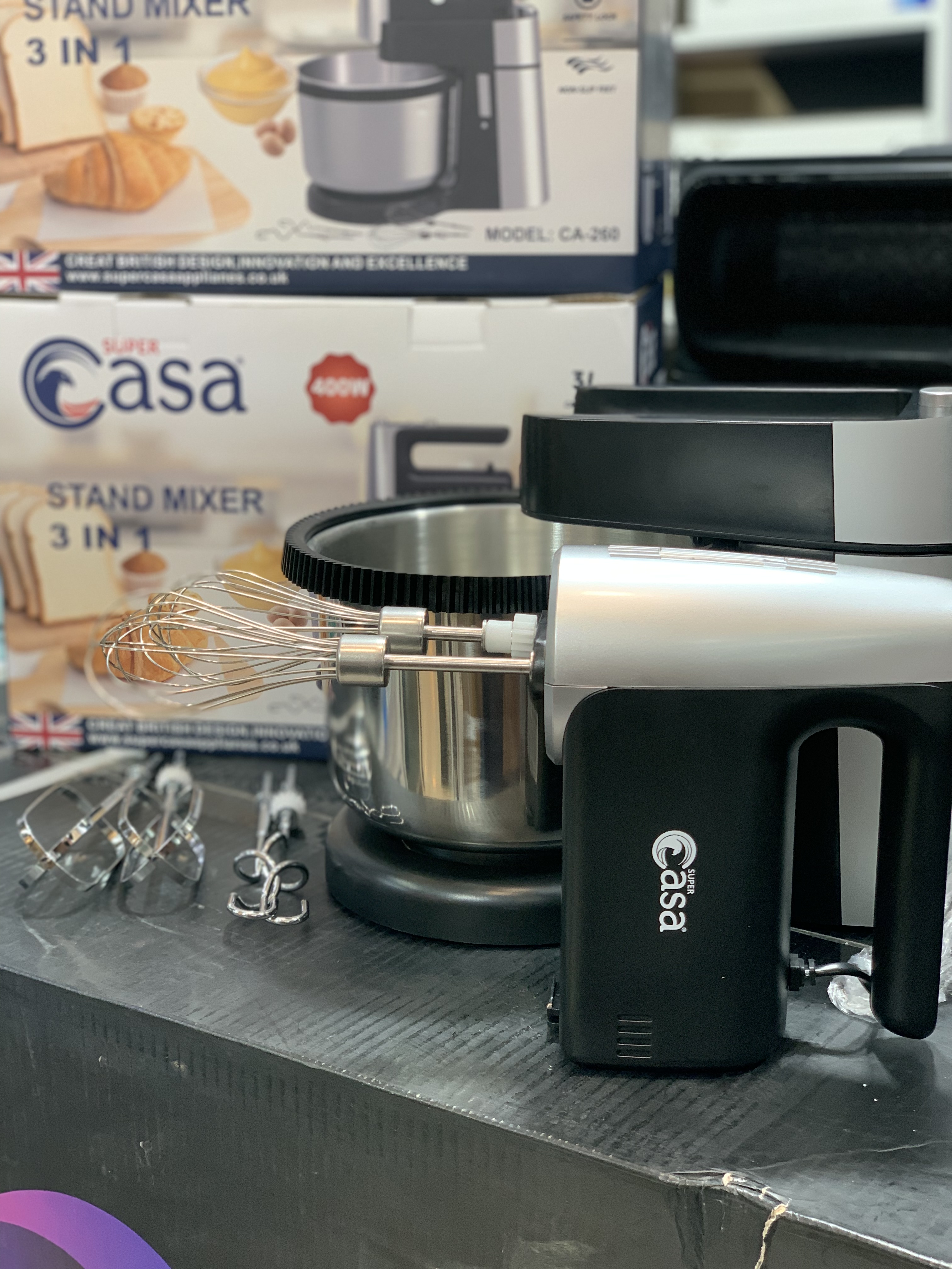همزن کاسه دار سوپرکاسا مدلCa-260 چرخشی