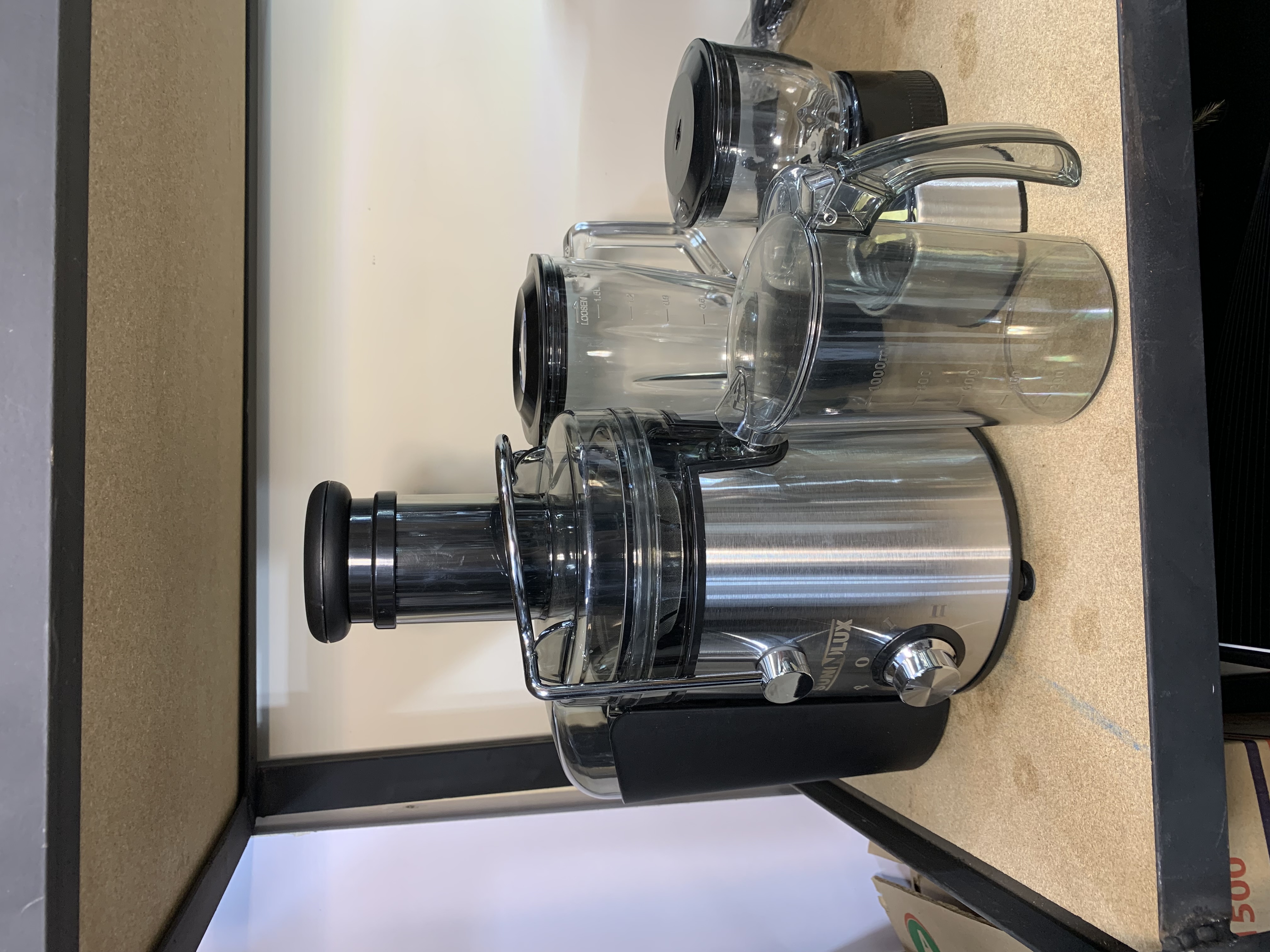 آبمیوهگیری ۴ کاره سانلوکس مدل JB-400SS