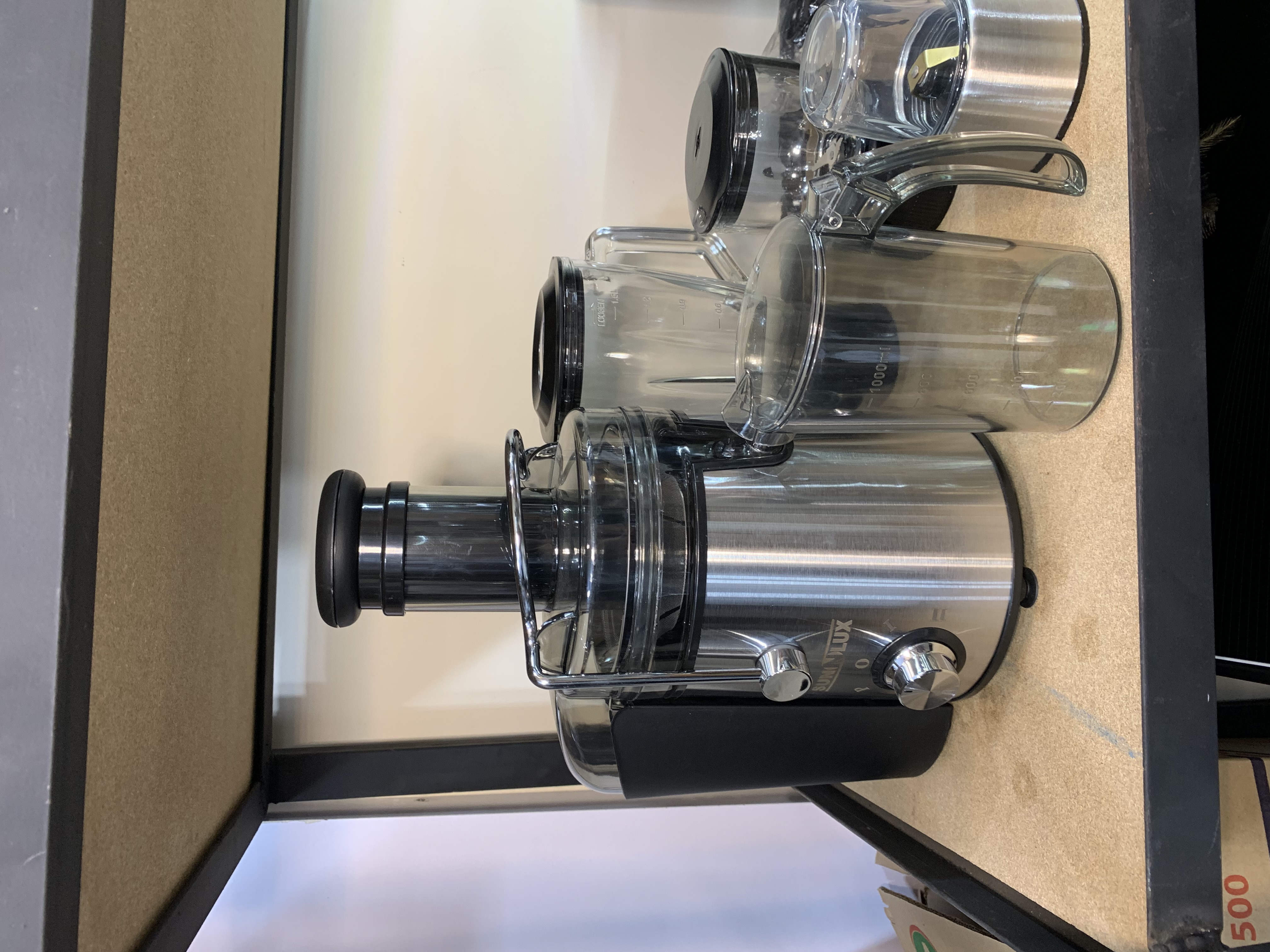 آبمیوهگیری ۴ کاره سانلوکس مدل JB-400SS