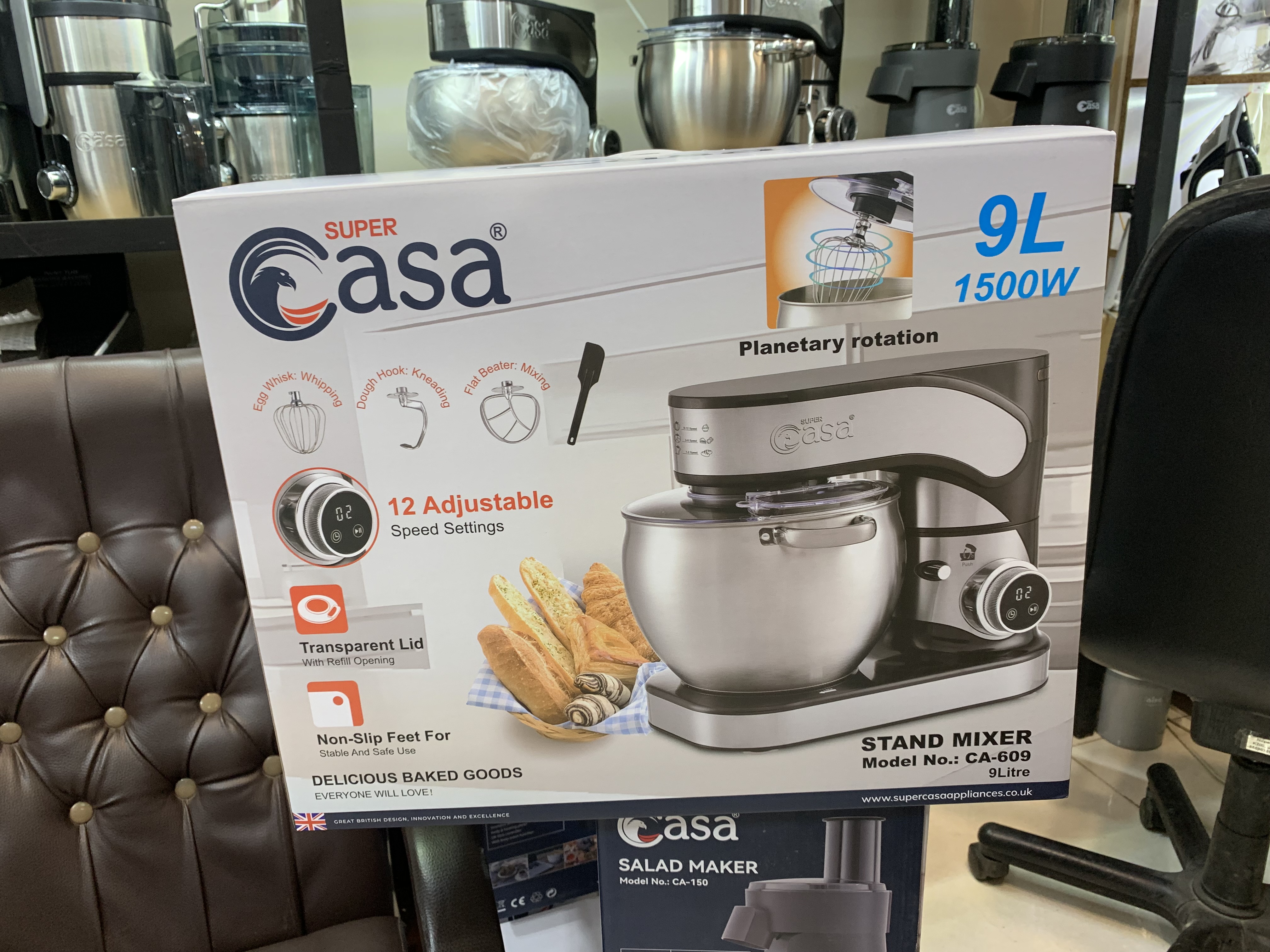 همزن کاسهدار سوپر کاسا مدل CA-609