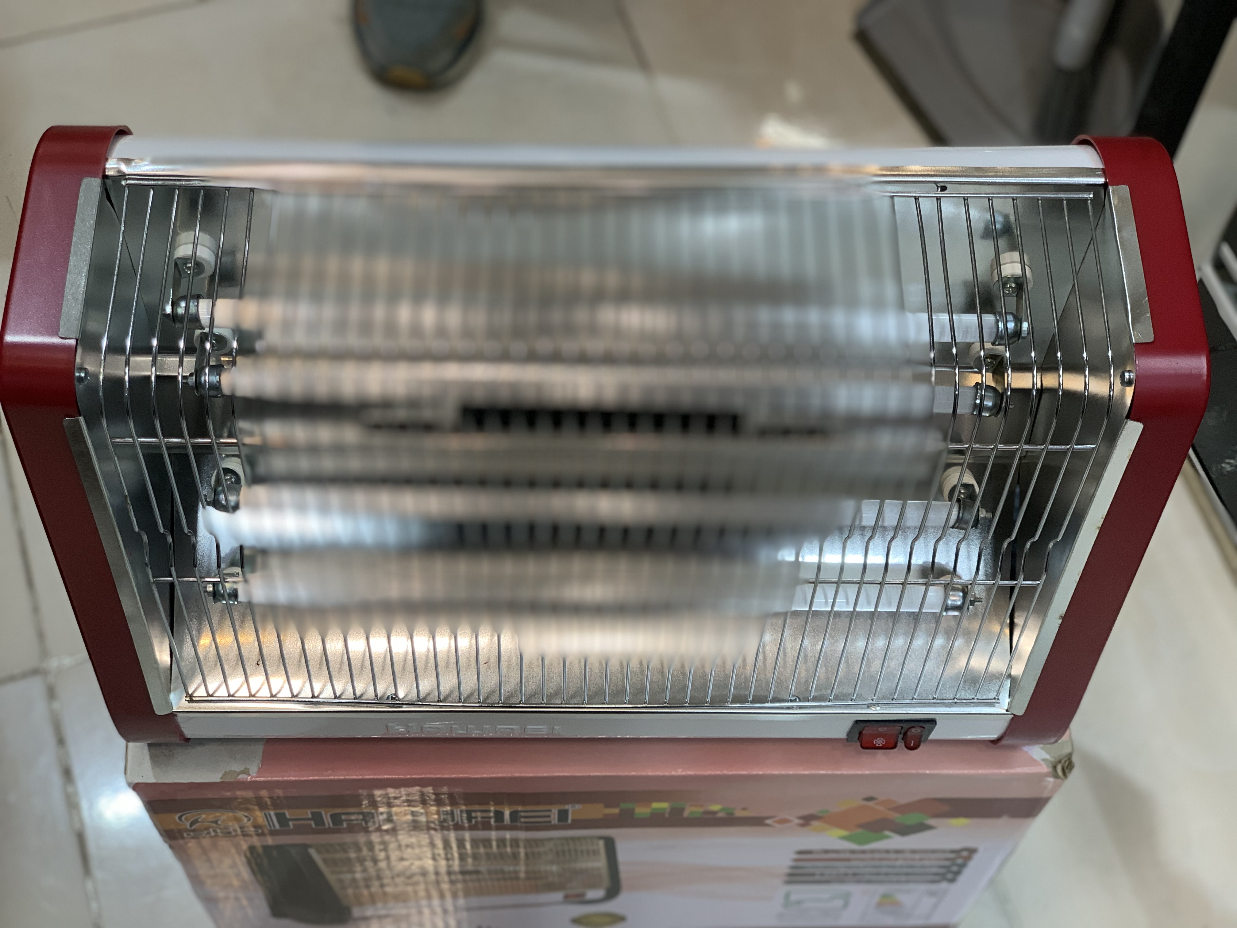 بخاری برقی هالوژنی هاوایی مدل H2002