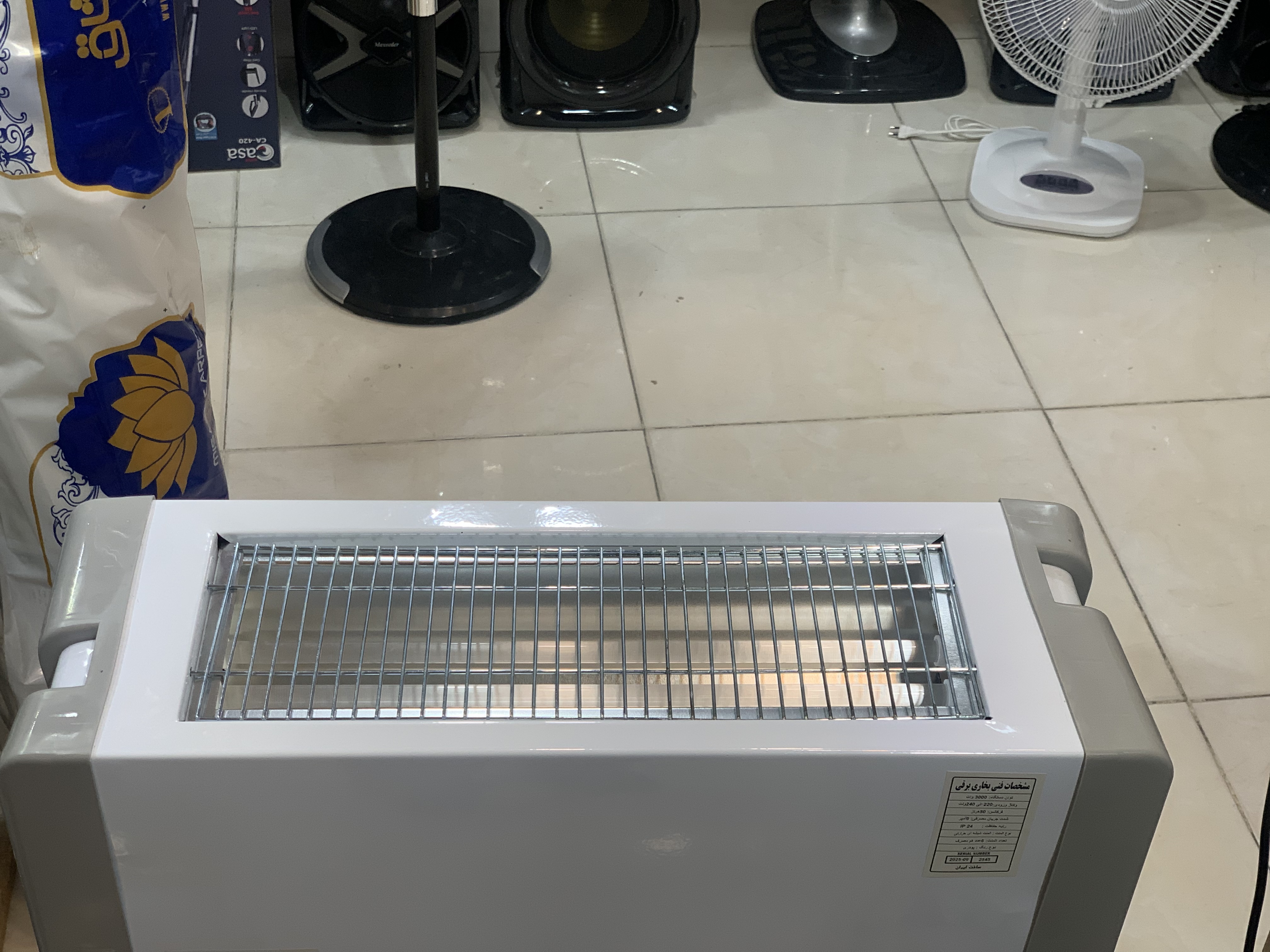 بخاری برقی فولام مدل DLF-3000